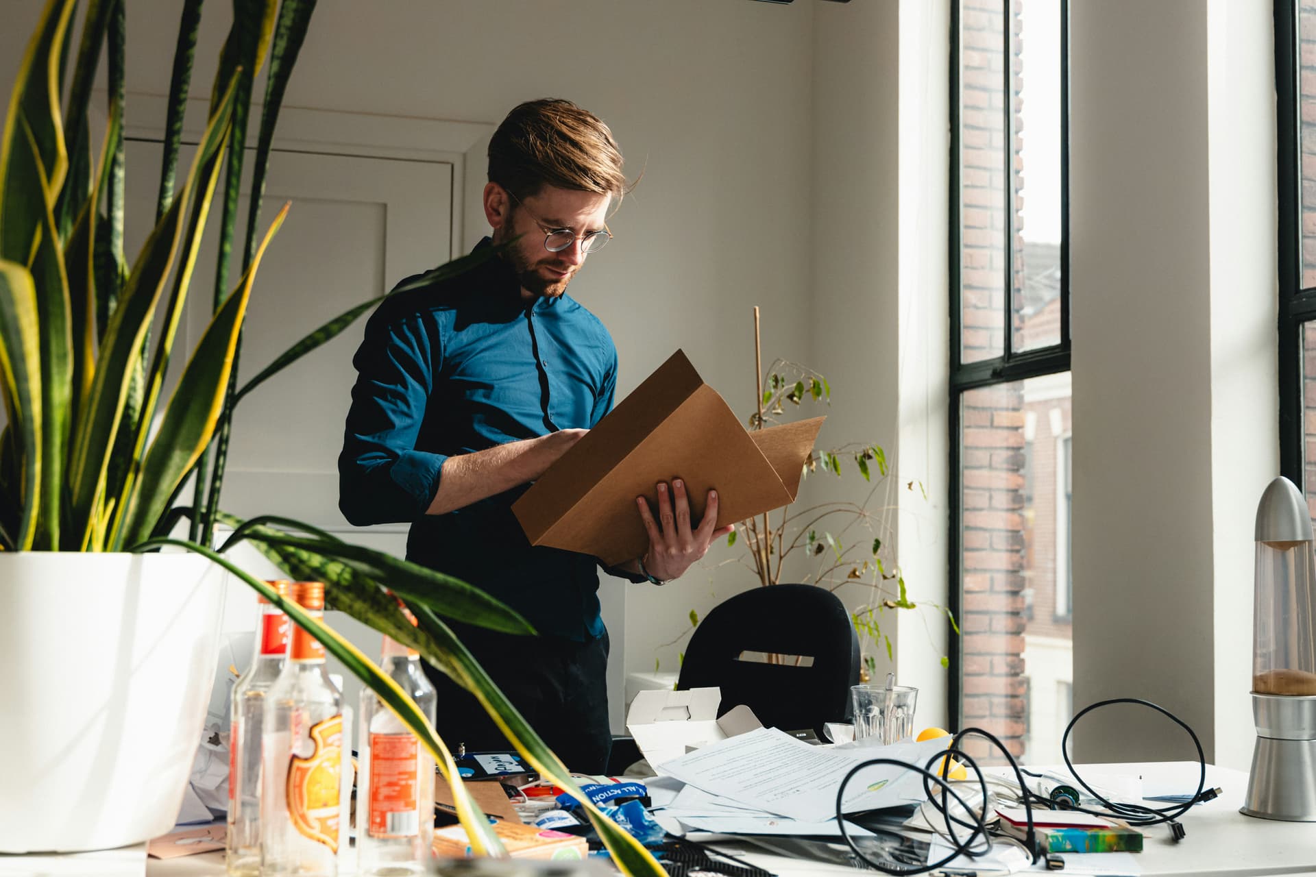 Team van Winstwaker werkt aan een financieel plan